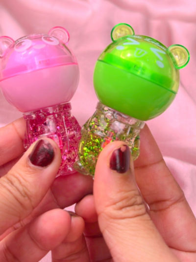 Cute Teddy 2in1 Lipgloss & Lipbalm
