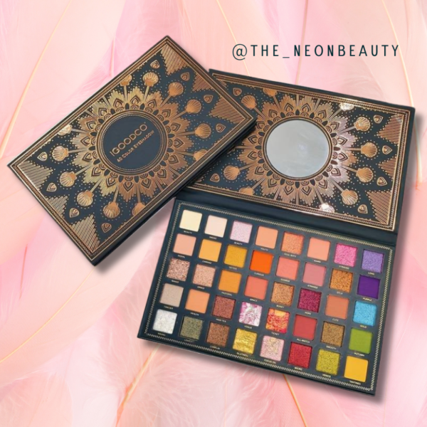 40 Colors Retro Pattern Eyeshadow Palette