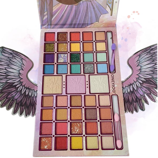 43-Colors-Eyeshadow-Palette-White-Horse-Angel-Anime