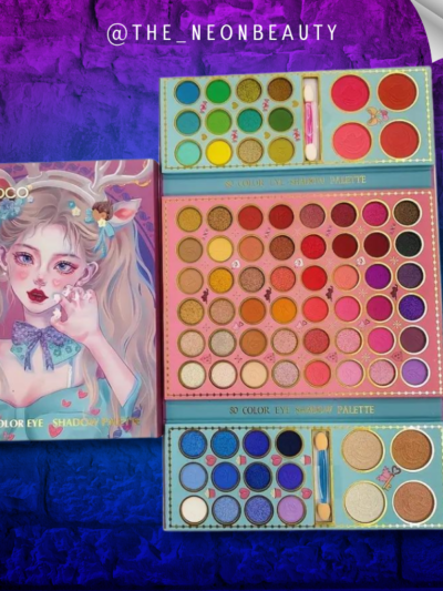 80 Colors Eyeshadow Palette
