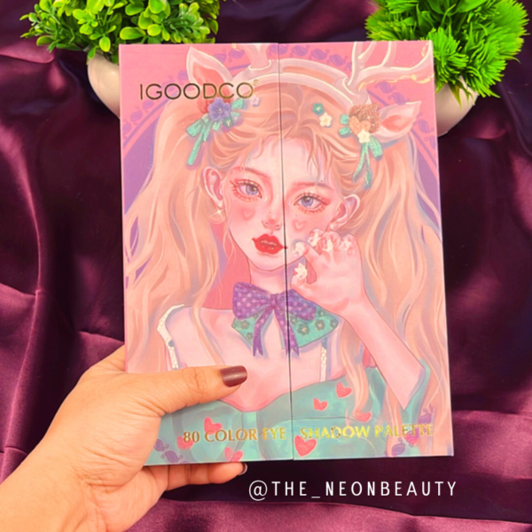 80 Colors Eyeshadow Palette