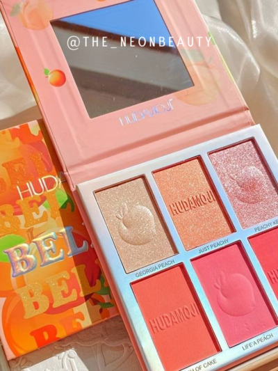 All-in-One Peach Powder Blusher & Eyeshadow Palette