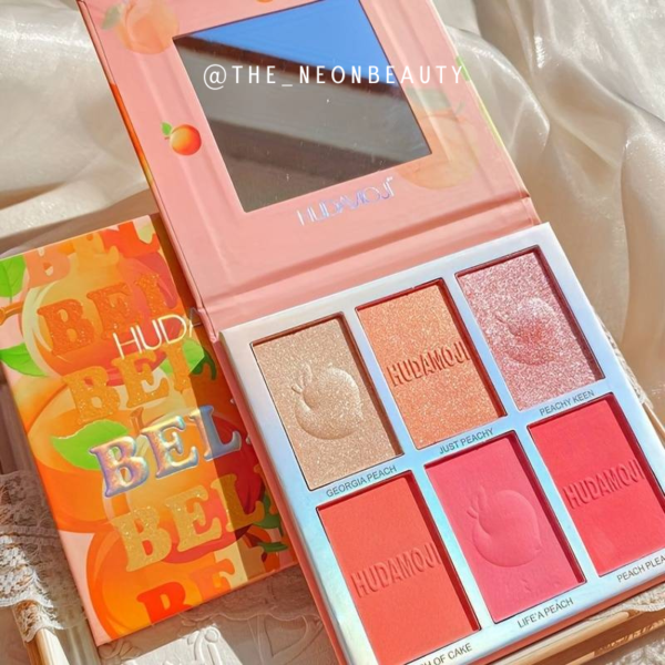 All-in-One Peach Powder Blusher & Eyeshadow Palette