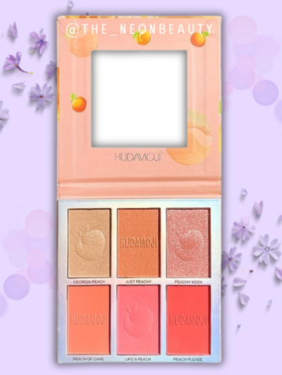 All-in-One Peach Powder Blusher & Eyeshadow Palette