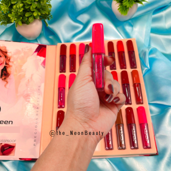 Crazy Queen Liquid Matte Non Transfer Lipstick- Pack Of 24