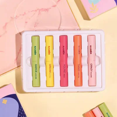 PARTY GIRLS Trending Korean Lipstick Set- Pack of 5