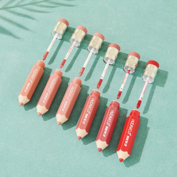 Viral High pigment waterproof Pencil Shape matte Liquid Lipstick - Image 2