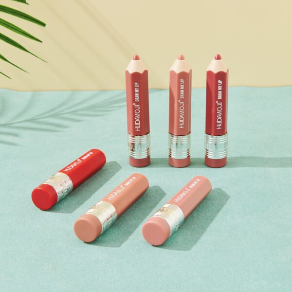 Viral High pigment waterproof Pencil Shape matte Liquid Lipstick - Image 3